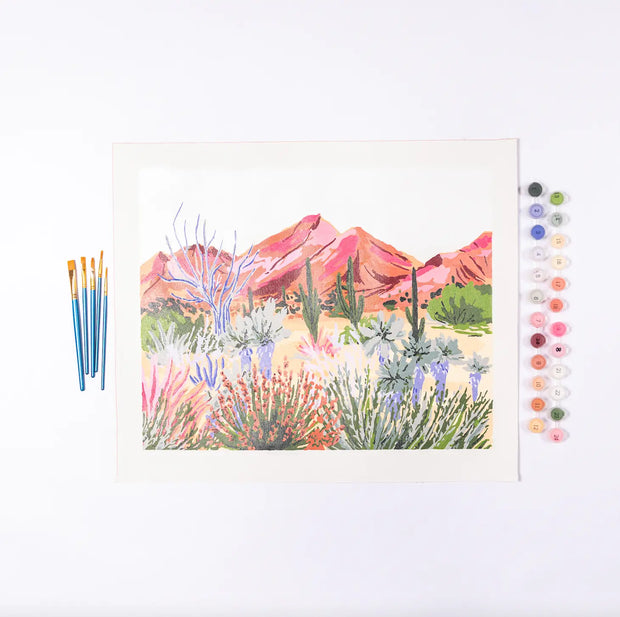 paint by numbers deluxe sets - various styles