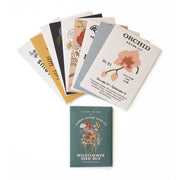 flower sticker astrology card sets