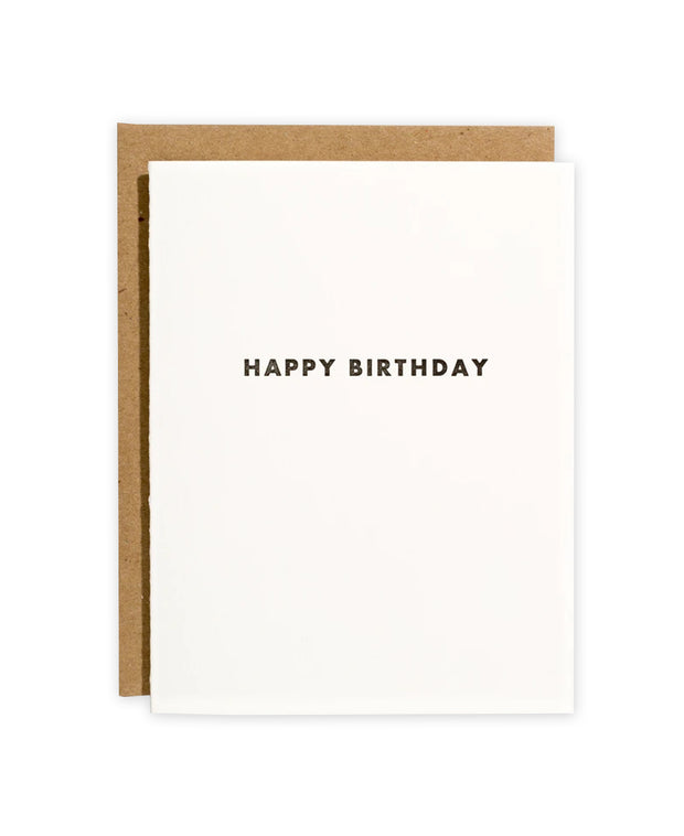 futura birthday card