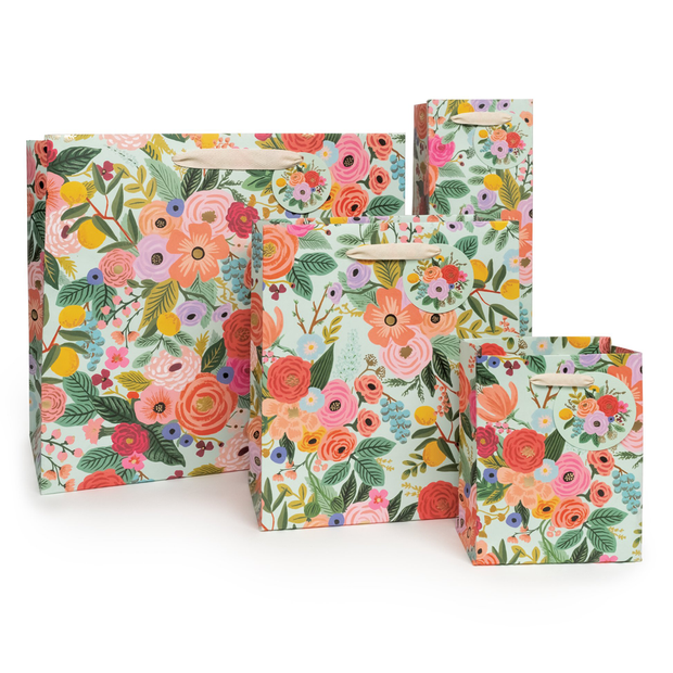 garden party gift bags - various sizes