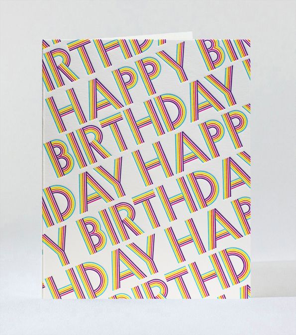 typo prism birthday card