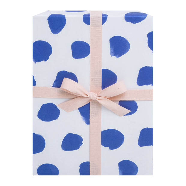 cobalt gift wrap sheet
