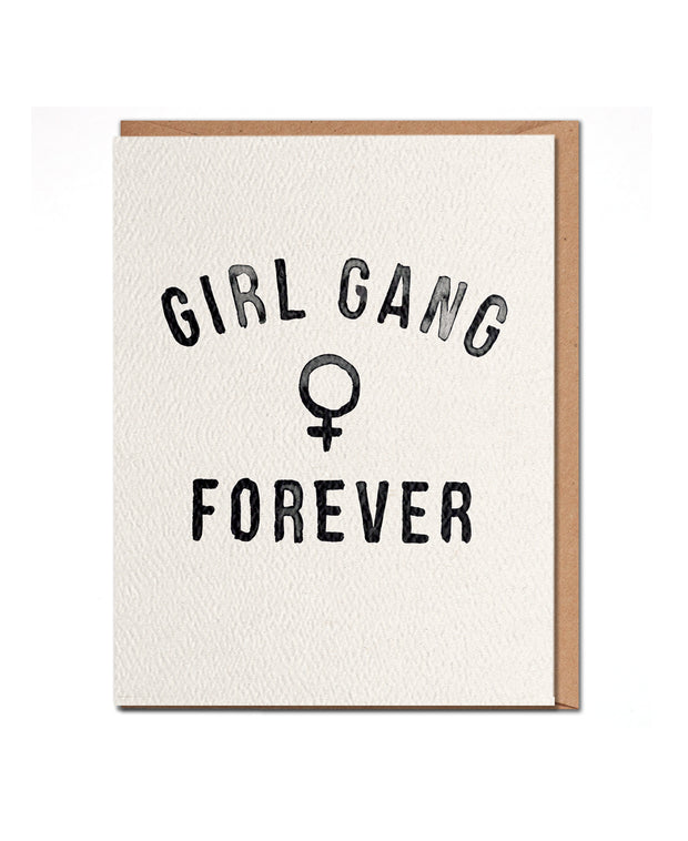 girl gang forever card