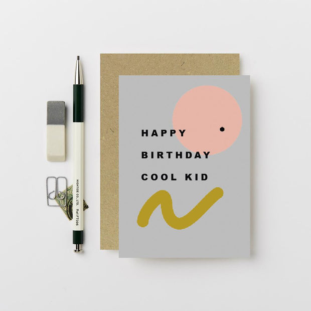 cool kid birthday card