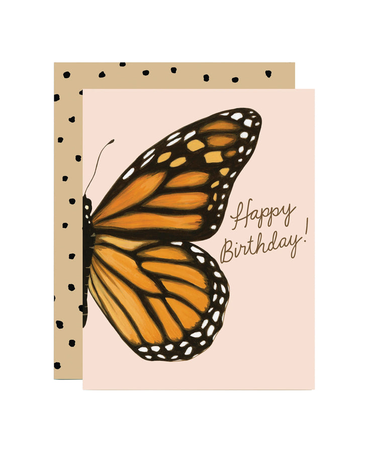 monarch butterfly birthday card