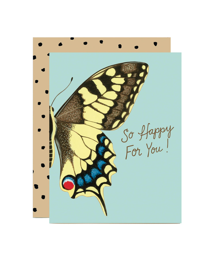 swallowtail congrats card
