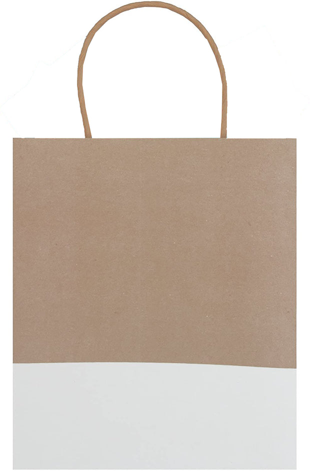 kraft gift bags - various colors
