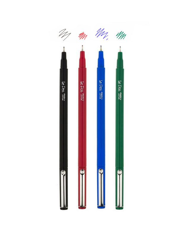 le pen - primary colors set