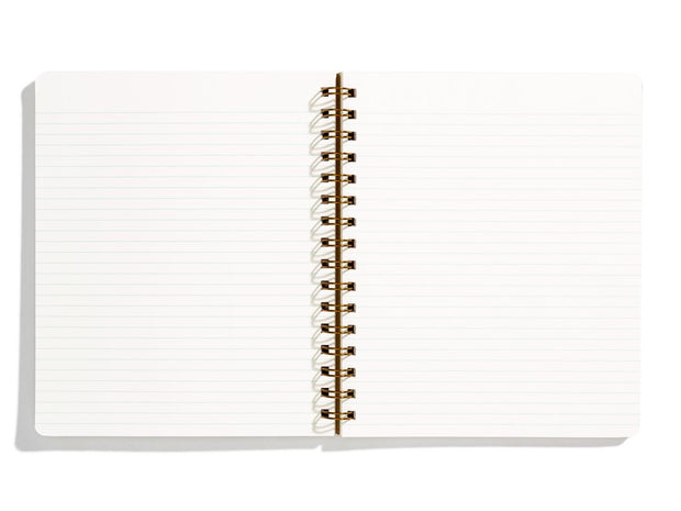 the standard notebook - grid, lined, sketch or dot-grid pages & various colors