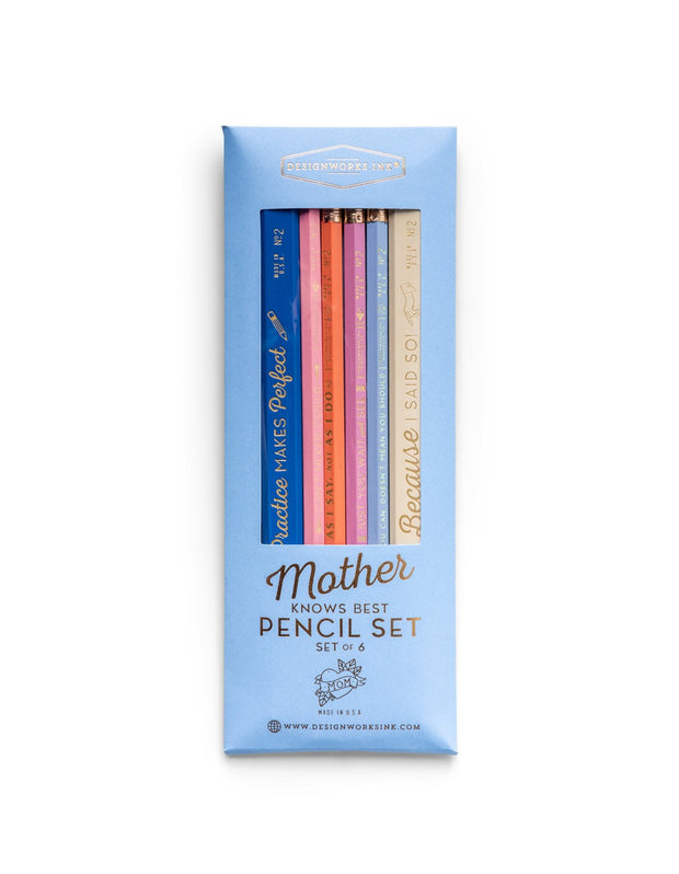 mother knows best pencil set