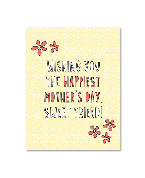 mother's day sweet friend card