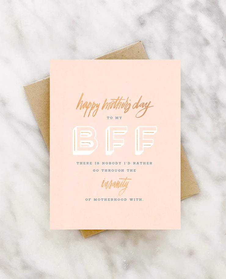 bff mom mother's day card