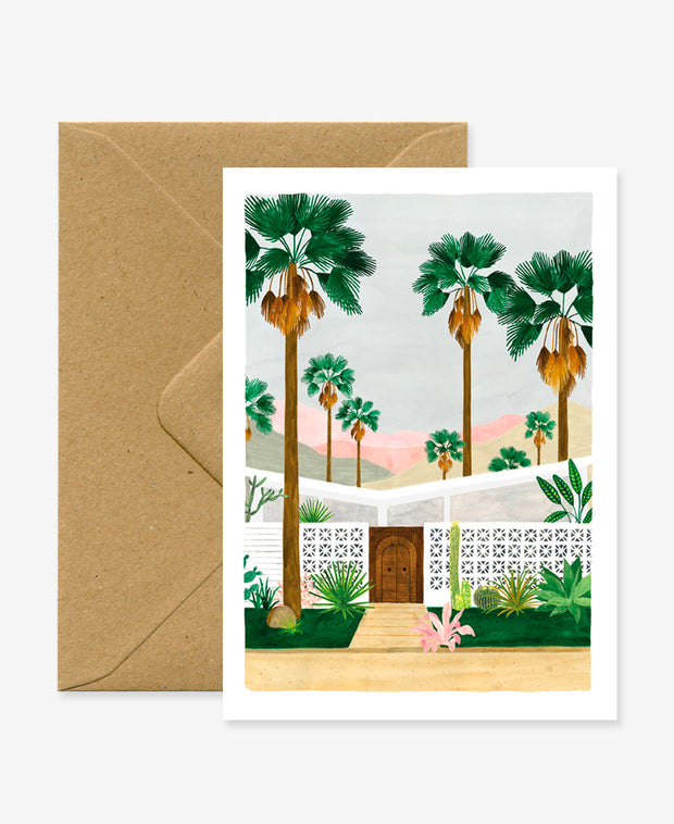 palm springs house card