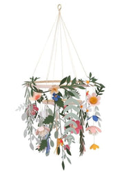 paper garden chandelier