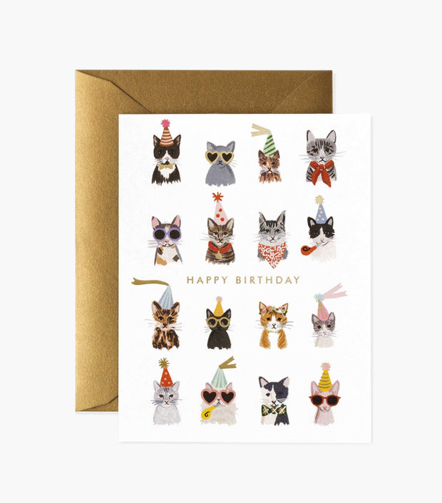 cool cats birthday card