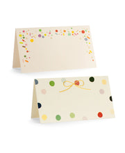 place cards - polka dots or sprinkles