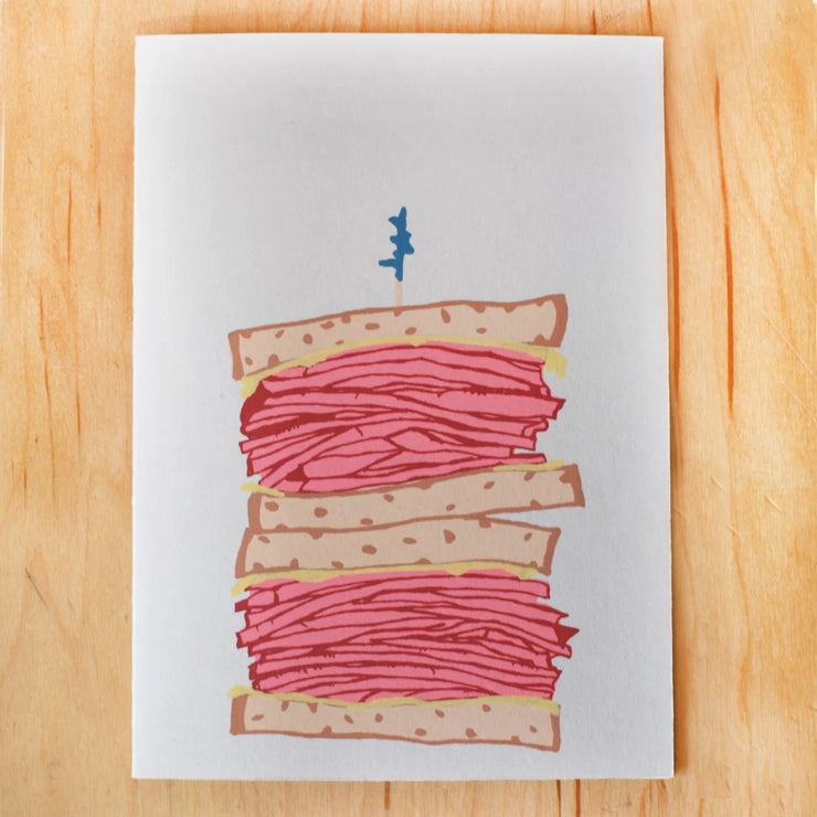 pastrami sandwich everyday card