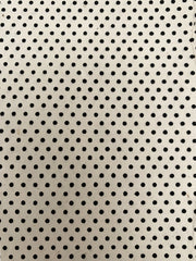 tiny dots wrapping sheet - black on cream