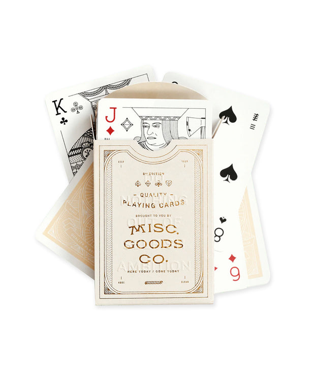 quality playing cards - various colors