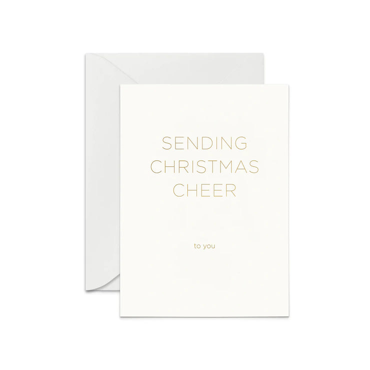 christmas cheer greeting card
