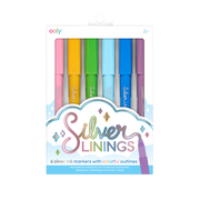 silver linings outline markers