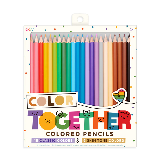 color together pencils
