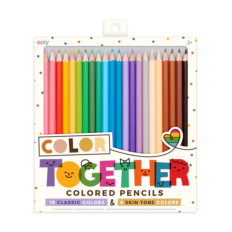 color together pencils