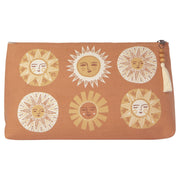 linen soleil cosmetic bags - various sizes