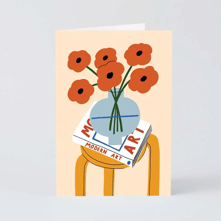 still life art card