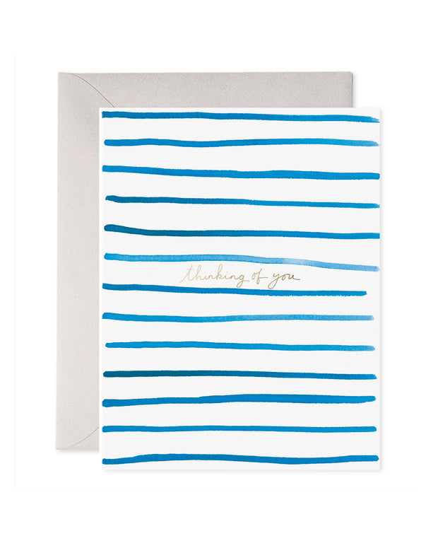 stripes thinking of you card