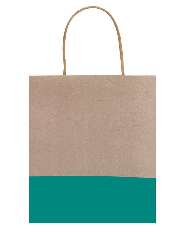 kraft gift bags - various colors