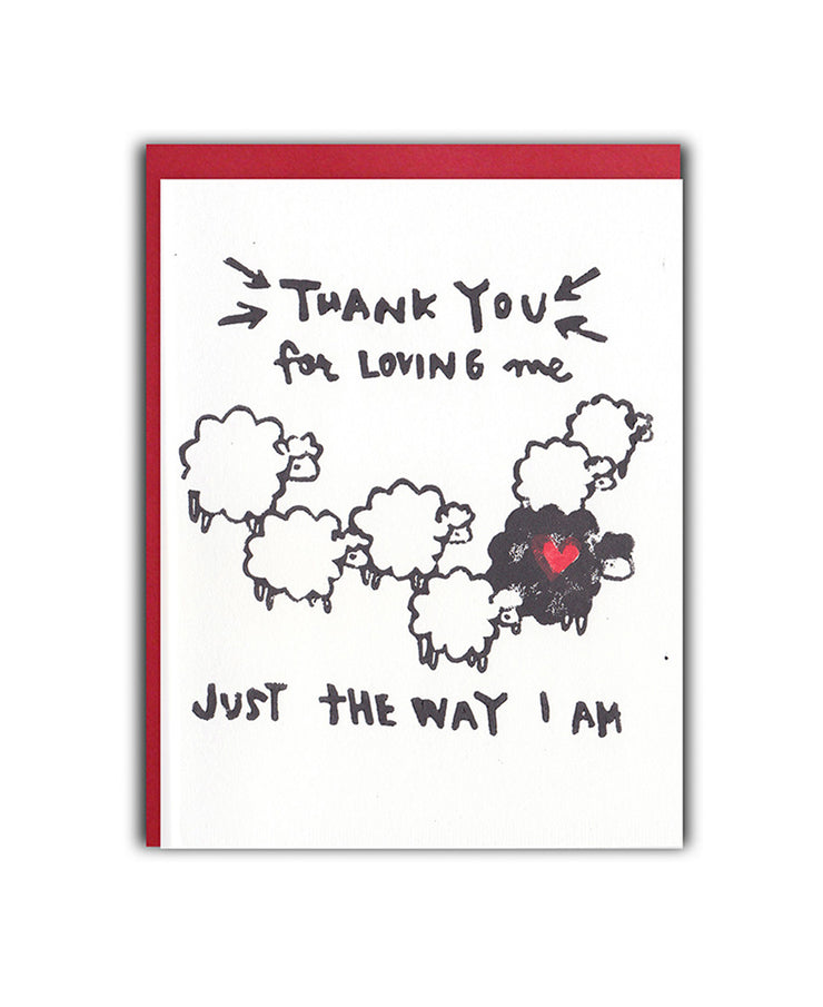 black sheep love card