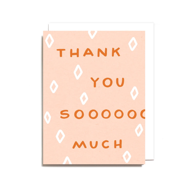 thank you sooo much card