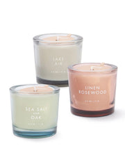 botany glass votive candles - various scents