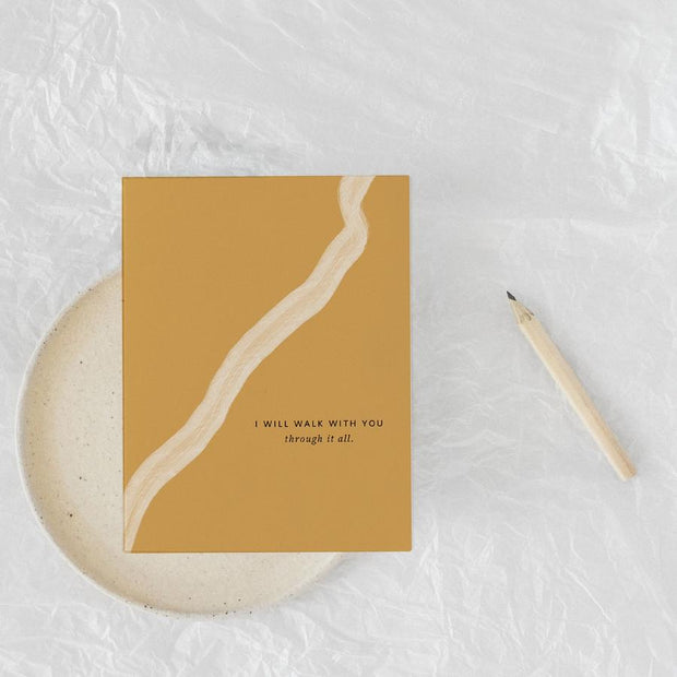 walk with you card